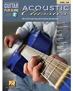 Acoustic Classics Guitar Play Along Volume 33 Bk/Ola