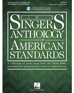 SINGERS ANTH AMERICAN STANDARDS TENOR BK/OLA