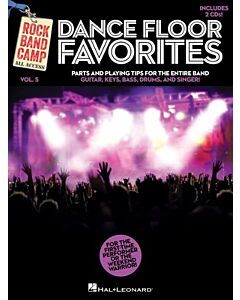 DANCE FLOOR FAVORITES ROCK BAND CAMP V5 BK/CD