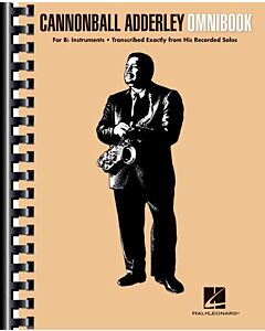CANNONBALL ADDERLEY OMNIBOOK B FLAT EDITION