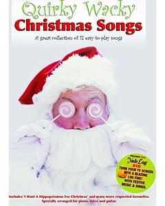 QUIRKY WACKY CHRISTMAS SONGS BK/DVD