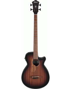 Ibanez AEGB24E Acoustic Bass in Mahogany Sunburst High Gloss