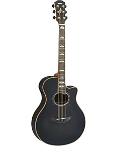 Yamaha APX1200II Acoustic Electric Guitar in Translucent Black
