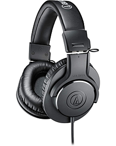 Audio Technica ATH-M20x Professional Studio Closed-back Monitoring Headphones in Black