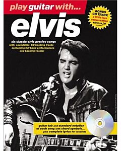 PLAY GUITAR WITH ELVIS TAB BK/CD