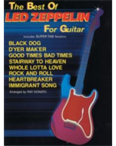 BEST OF LED ZEPPELIN FOR GUITAR WITH SUPER TAB