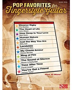 Pop Favorites for Fingerstyle Guitar Notes & Tab