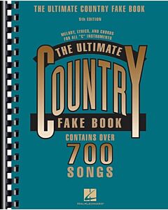 ULTIMATE COUNTRY FAKE BOOK 5TH EDITION