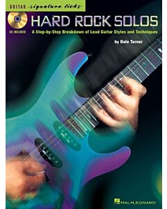 Hard Rock Solos Signature Licks Guitar Tab BK/CD