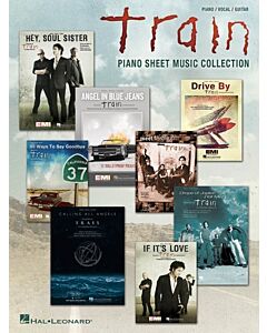 TRAIN PIANO SHEET MUSIC COLLECTION PVG
