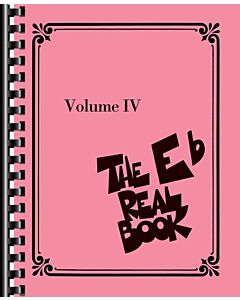 THE REAL BOOK VOL 4 E FLAT EDITION