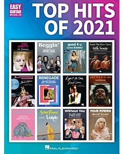 Top Hits of 2021 for Easy Guitar Notes & Tab