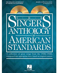 SINGERS ANTHOLOGY AMERICAN STANDARDS MEZZO CDS