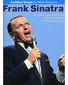 AUDITION SONGS MALE FRANK SINATRA BK/CD