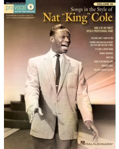 NAT KING COLE PRO VOCAL MEN V45 BK/CD