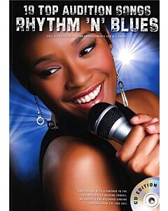 AUDITION SONGS 19 TOP RHYTHM N BLUES BK/CD