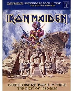 IRON MAIDEN - SOMEWHERE BACK IN TIME BEST OF 1980-89 TAB