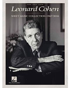 LEONARD COHEN - SHEET MUSIC COLLECTION 1967-2016 PVG