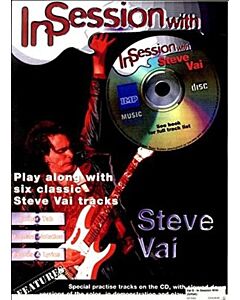 In Session With Steve Vai CD& Tab