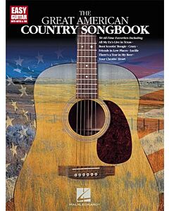 GREAT AMERICAN COUNTRY SONGBOOK EASY GTR NOTES TAB