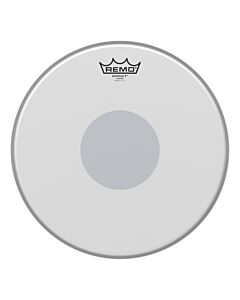 REMO Emperor X Coated Snare Drumhead - Bottom Black Dot, 13"