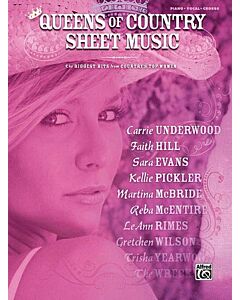 QUEENS OF COUNTRY SHEET MUSIC PVG
