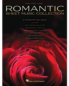 ROMANTIC SHEET MUSIC COLLECTION PVG
