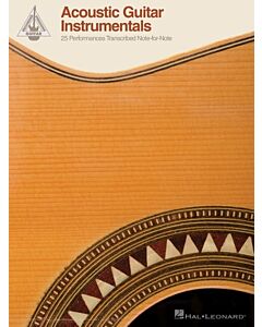 Hal Leonard Acoustic Guitar Instrumentals Gtr Tab
