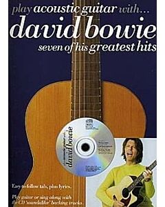 PLAY ACOUSTIC GUITAR WITH DAVID BOWIE BK/CD