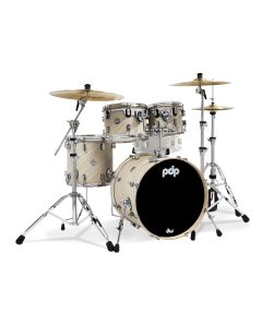PDP Concept Maple 5-Piece Kit (20BD, 10TT, 12TT, 14FT, 14SN) in Twisted Ivory