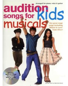 AUDITION SONGS FOR KIDS MUSICALS BK/CD