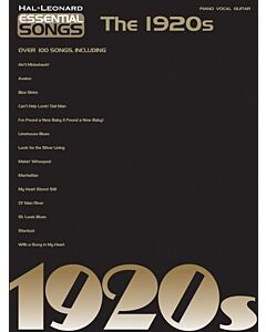 ESSENTIAL SONGS 1920S PVG
