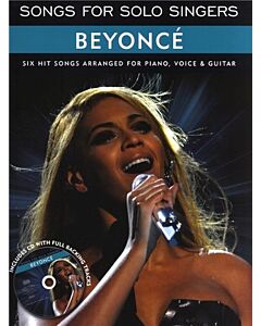 SONGS FOR SOLO SINGERS BEYONCE BK/CD