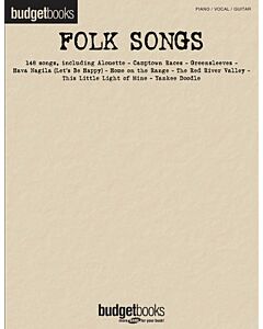 BUDGET BOOKS FOLK SONGS PVG
