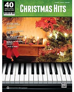 CHRISTMAS HITS 40 SHEET MUSIC BESTSELLERS PVG