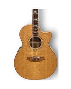 Cole Clark Grand Auditorium Electric-Acoustic Guitar in Natural Satin