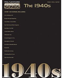 ESSENTIAL SONGS 1940S PVG