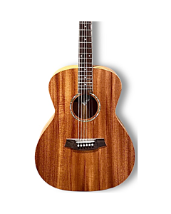 Cole Clark SAN1-MMAH Studio Grand Auditorium Acoustic Electric Guitar in African Mahogany