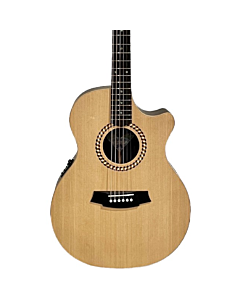 Cole Clark  SRAN2EC-SRE Studio Recording Grand Auditorium Acoustic Electric Guitar in Natural
