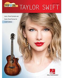 TAYLOR SWIFT - STRUM & SING GUITAR LYRICS/CHORDS