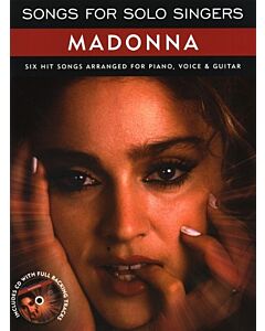 SONGS FOR SOLO SINGERS MADONNA BK/CD