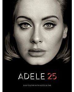 Adele 25 Easy Guitar Notes & Tab