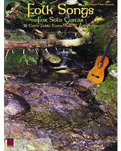 Folk Songs for Solo Guitar CD & Tab