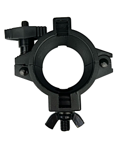 Event Lighting CLAMPE38 Variable Diameter Clamp Suits 25, 38 or 50mm in Black