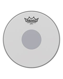 REMO Controlled Sound Coated Black Dot Drumhead - Bottom Black Dot, 10"