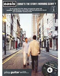 PLAY GUITAR WITH OASIS MORNING GLORY BK/CD