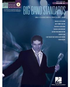 BIG BAND STANDARDS PRO VOCAL MENS ED V50 BK/CD