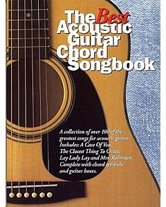 BEST ACOUSTIC GUITAR CHORD S0NGBOOK