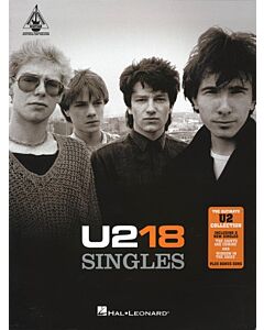 U2 - 18 SINGLES GUITAR TAB RV