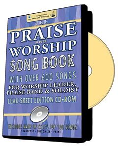 PRAISE AND WORSHIP FAKE BOOK CDROM
